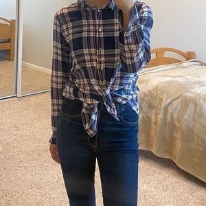 H&M plaid shirt